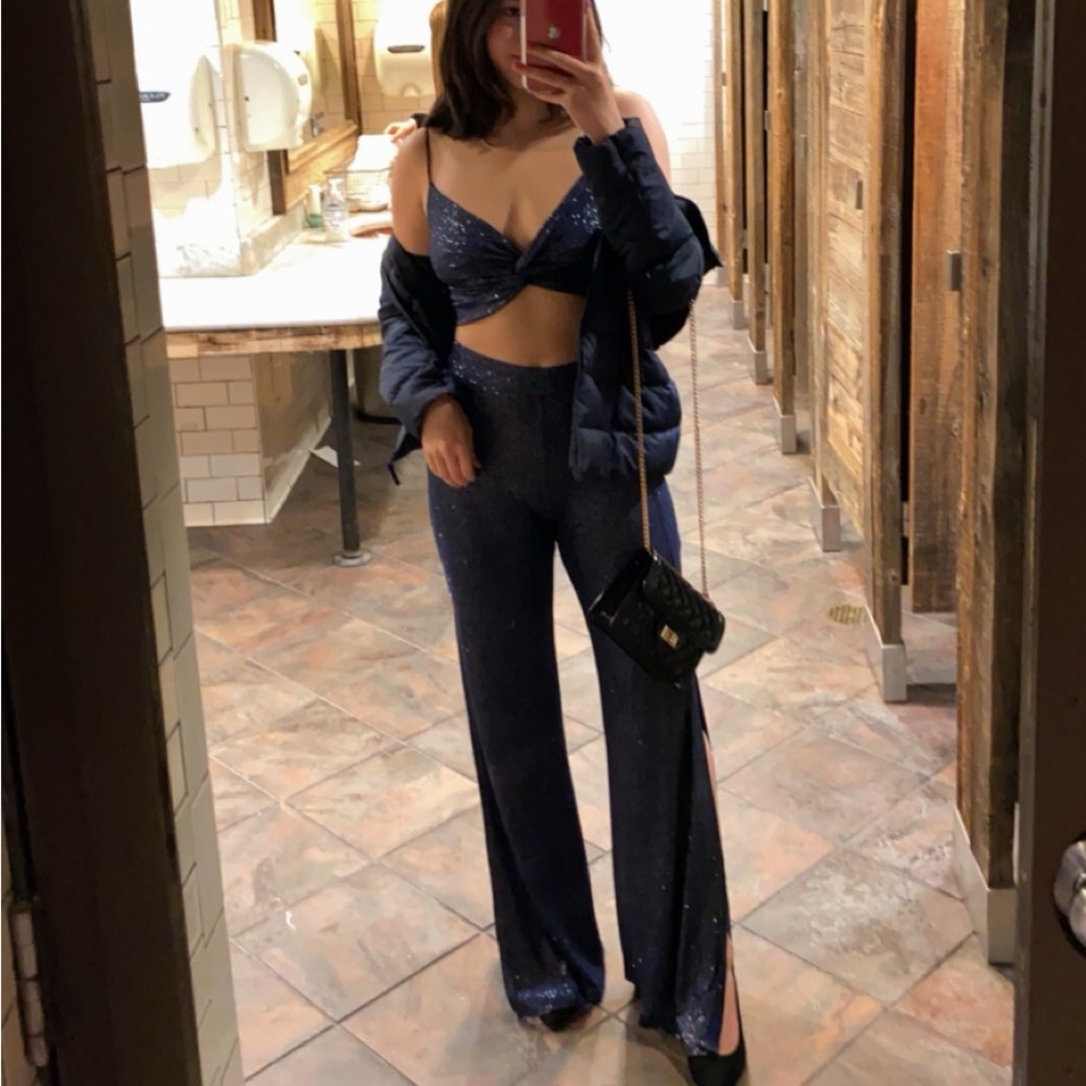 Lucy in the sky two piece pant set
